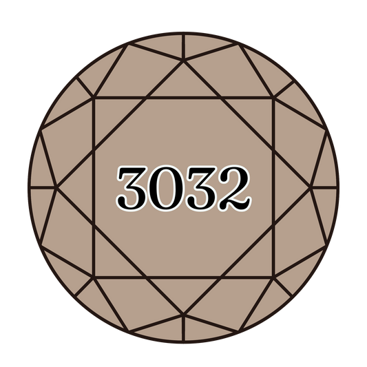 True North Diamond Art Round Diamond Drills 3032 - Medium Mocha Brown - Round Bulk Diamond Drills