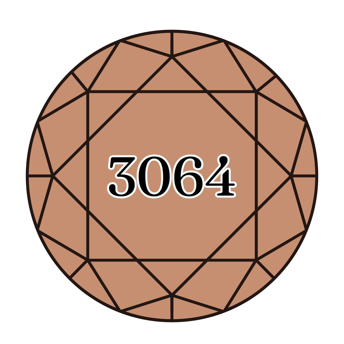 True North Diamond Art Round Diamond Drills 3064 - Desert Sand - Round Bulk Diamond Drills