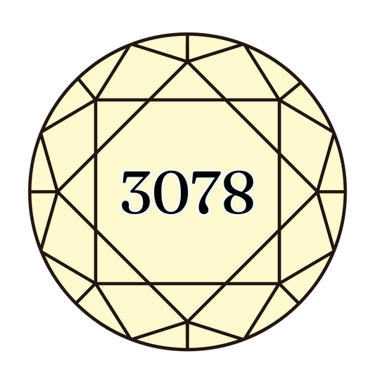 True North Diamond Art Round Diamond Drills 3078 - Very Light Golden Yellow - Round Bulk Diamond Drills