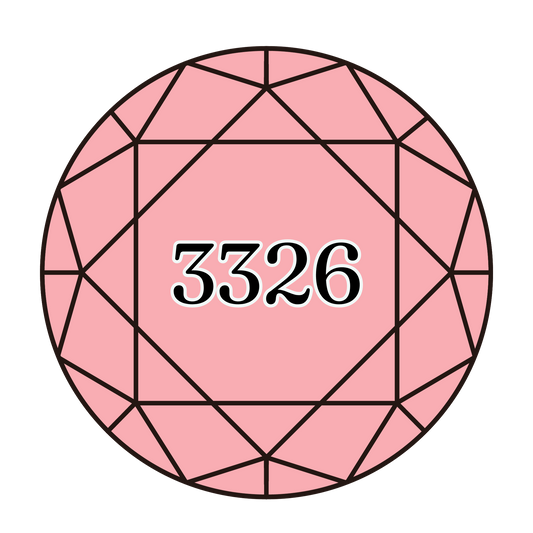 True North Diamond Art Round Diamond Drills 3326 - Light Rose - Round Bulk Diamond Drills