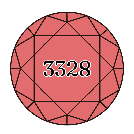 True North Diamond Art Round Diamond Drills 3328 -  Dark Salmon - Round Bulk Diamond Drills