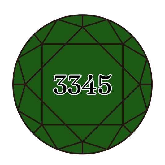 True North Diamond Art Round Diamond Drills 3345 - Dark Hunter Green - Round Bulk Diamond Drills