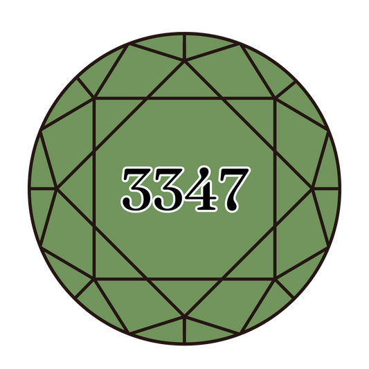 True North Diamond Art Round Diamond Drills 3347 -  Medium Yellow Green - Round Bulk Diamond Drills