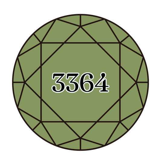 True North Diamond Art Round Diamond Drills 3364 - Pine Green - Round Bulk Diamond Drills