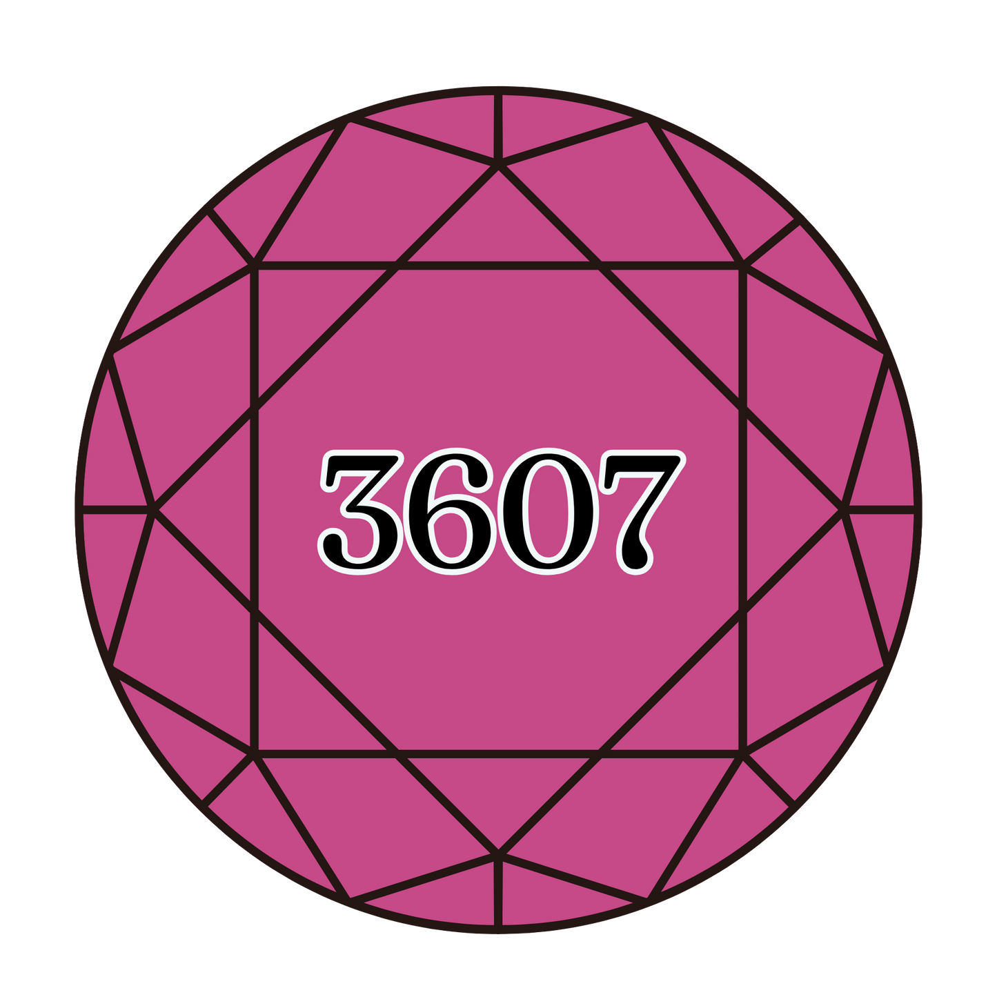 True North Diamond Art Round Diamond Drills 3607 - Light Plum - Round Bulk Diamond Drills