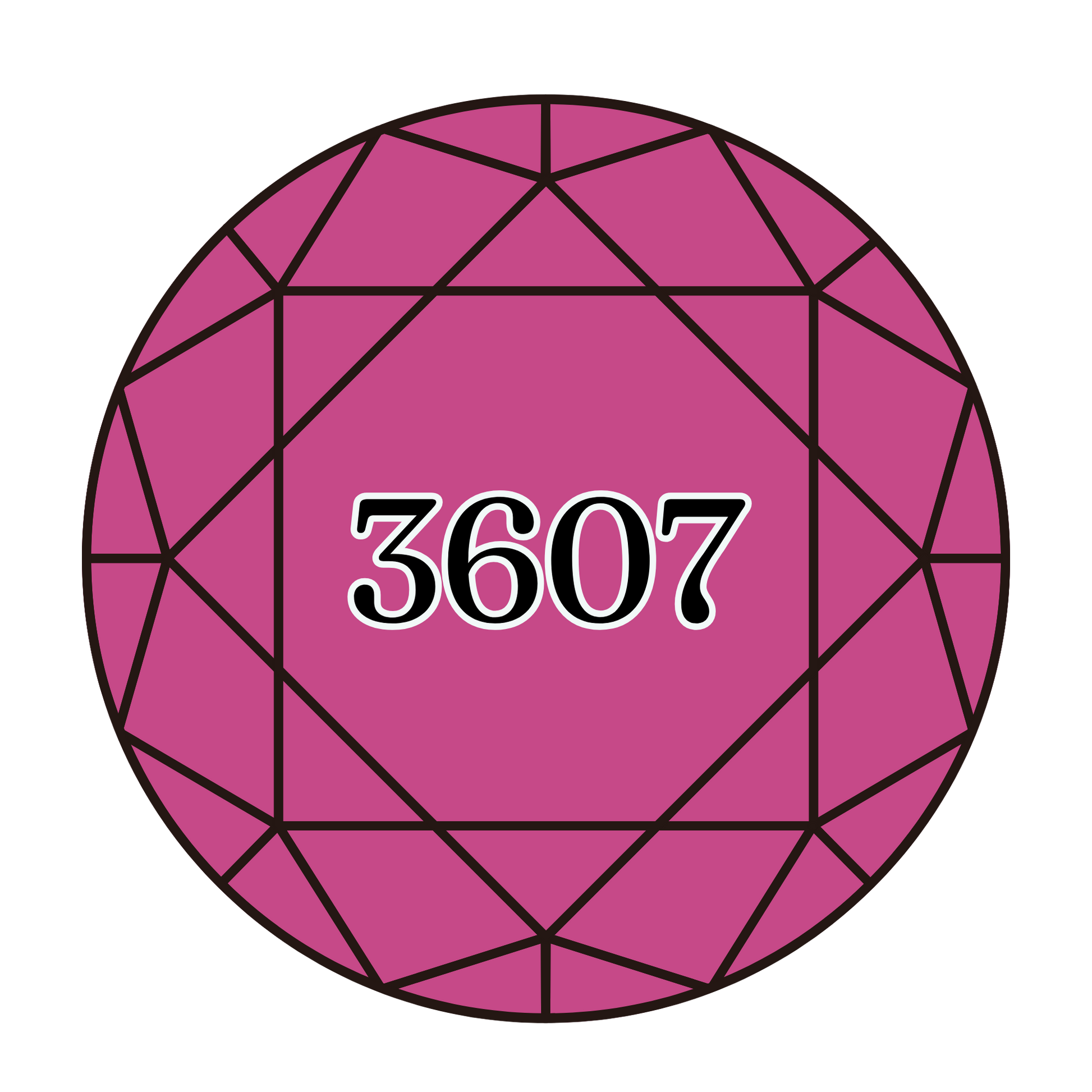 True North Diamond Art Round Diamond Drills 3607 - Light Plum - Round Bulk Diamond Drills