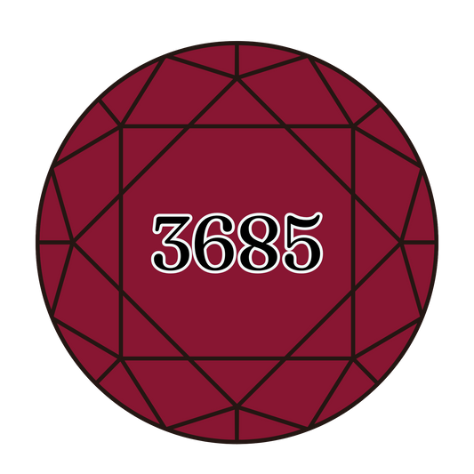 True North Diamond Art Round Diamond Drills 3685 - Very Dark Mauve - Round Bulk Diamond Drills