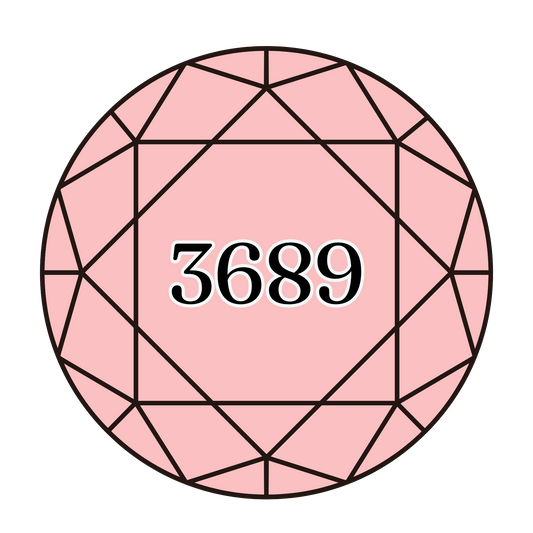 True North Diamond Art Round Diamond Drills 3689 - Light Mauve - Round Bulk Diamond Drills