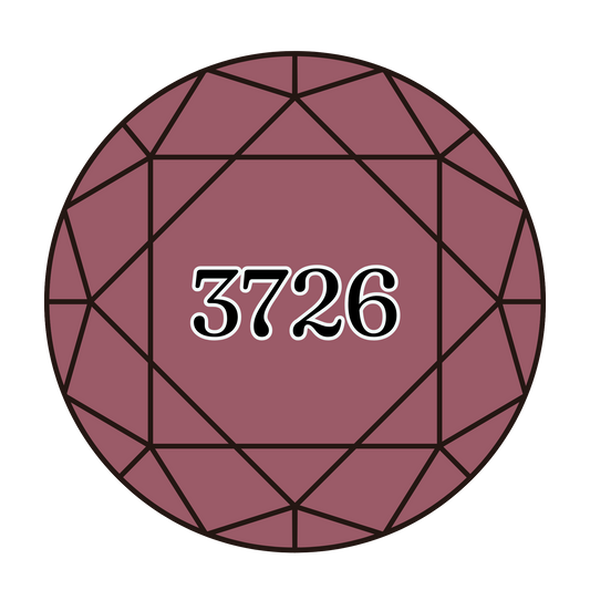 True North Diamond Art Round Diamond Drills 3726 - Dark Antique Mauve - Round Bulk Diamond Drills