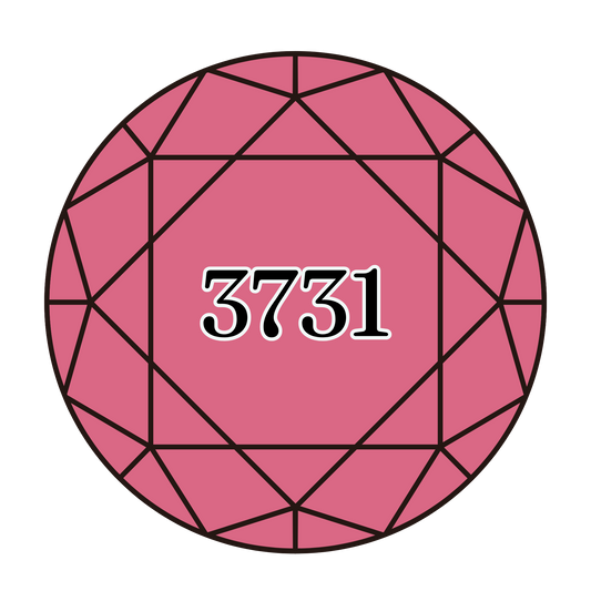 True North Diamond Art Round Diamond Drills 3731 -  Very Dark Dusty Rose - Round Bulk Diamond Drills