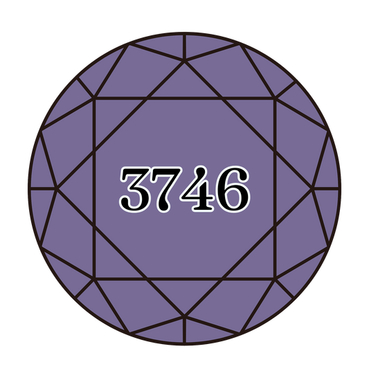 True North Diamond Art Round Diamond Drills 3746 -  Dark Blue Violet - Round Bulk Diamond Drills