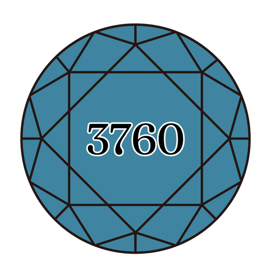 True North Diamond Art Round Diamond Drills 3760 - Medium Wedgwood - Round Bulk Diamond Drills