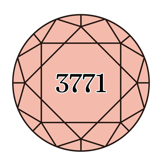 True North Diamond Art Round Diamond Drills 3771 -  Ultra Very Light Terra Cotta - Round Bulk Diamond Drills