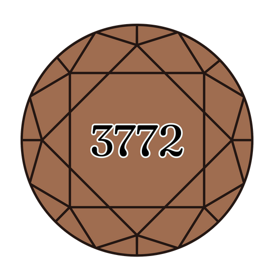 True North Diamond Art Round Diamond Drills 3772 - Very Dark Desert Sand - Round Bulk Diamond Drills