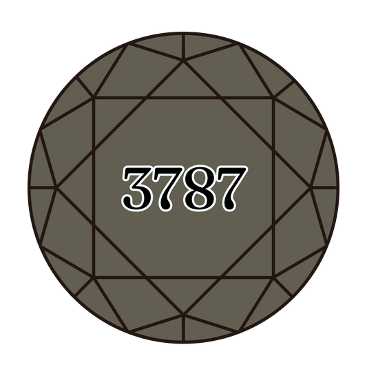 True North Diamond Art Round Diamond Drills 3787 - Dark Brown Grey - Round Bulk Diamond Drills