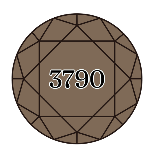 True North Diamond Art Round Diamond Drills 3790 - Ultra Dark Beige Grey - Round Bulk Diamond Drills