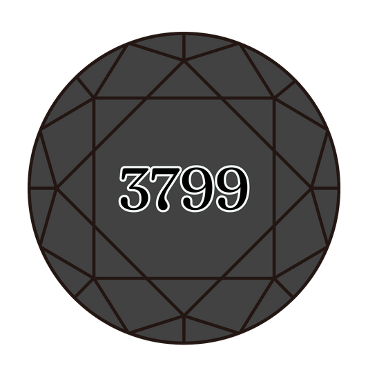 True North Diamond Art Round Diamond Drills 3799 - Very Dark Pewter Grey - Round Bulk Diamond Drills