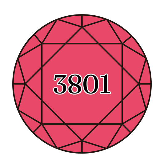 True North Diamond Art Round Diamond Drills 3801 - Very Dark Melon - Round Bulk Diamond Drills