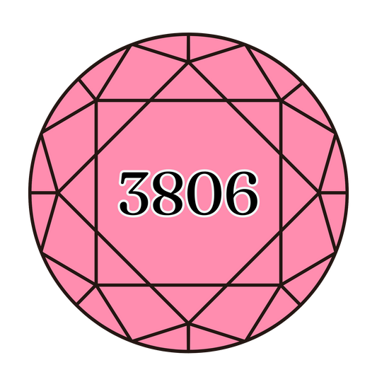 True North Diamond Art Round Diamond Drills 3806 -  Light Cyclamen Pink - Round Bulk Diamond Drills