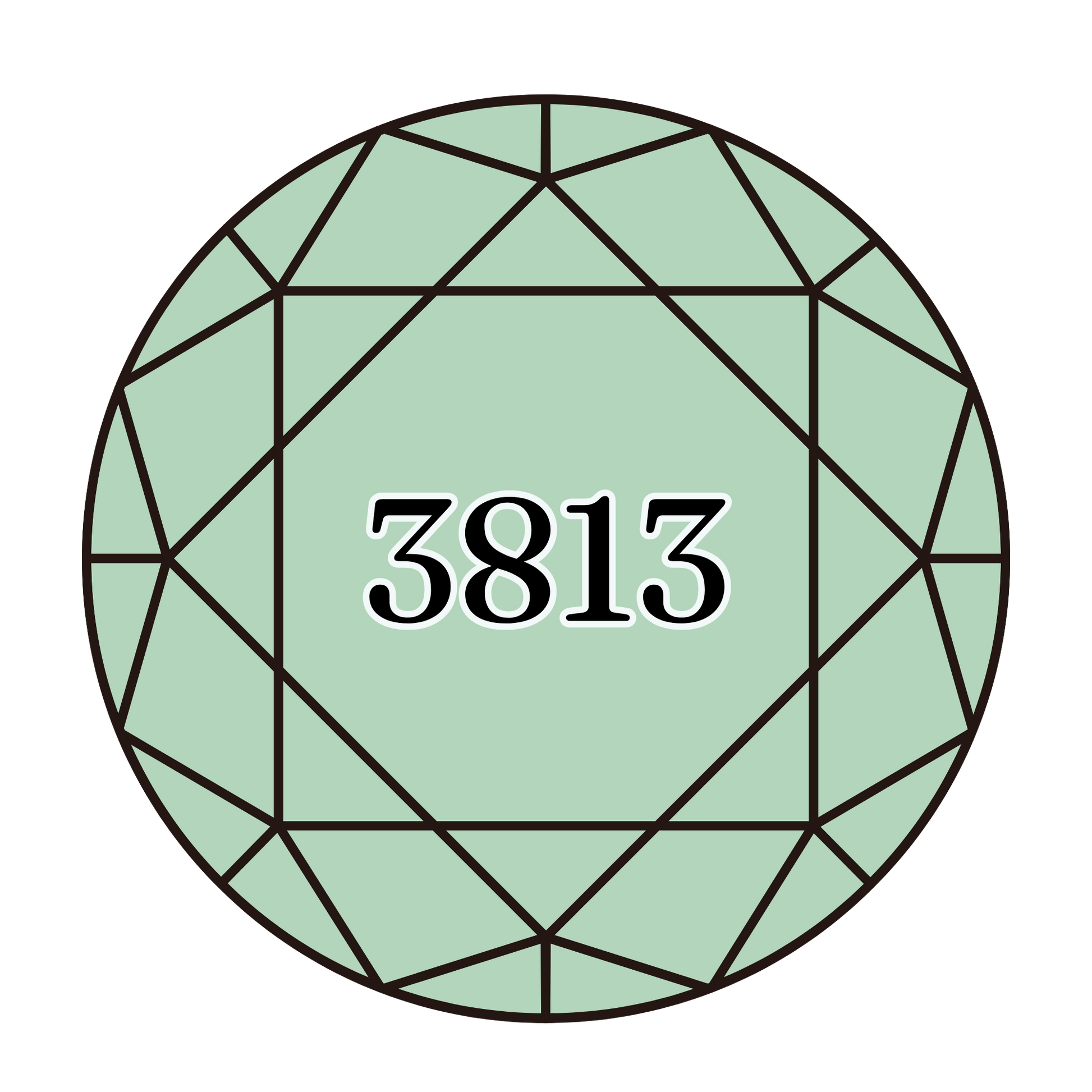 True North Diamond Art Round Diamond Drills 3813 - Light Blue Green - Round Bulk Diamond Drills