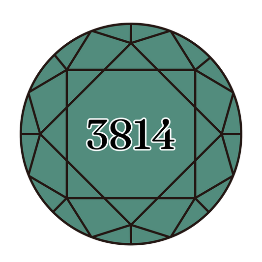 True North Diamond Art Round Diamond Drills 3814 - Aquamarine - Round Bulk Diamond Drills