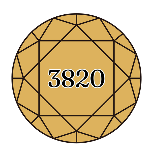 True North Diamond Art Round Diamond Drills 3820 - Dark Straw - Round Bulk Diamond Drills