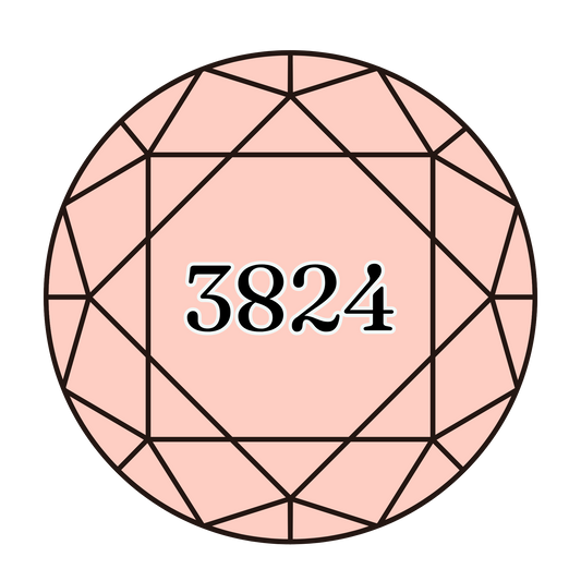 True North Diamond Art Round Diamond Drills 3824 -  Light Apricot - Round Bulk Diamond Drills