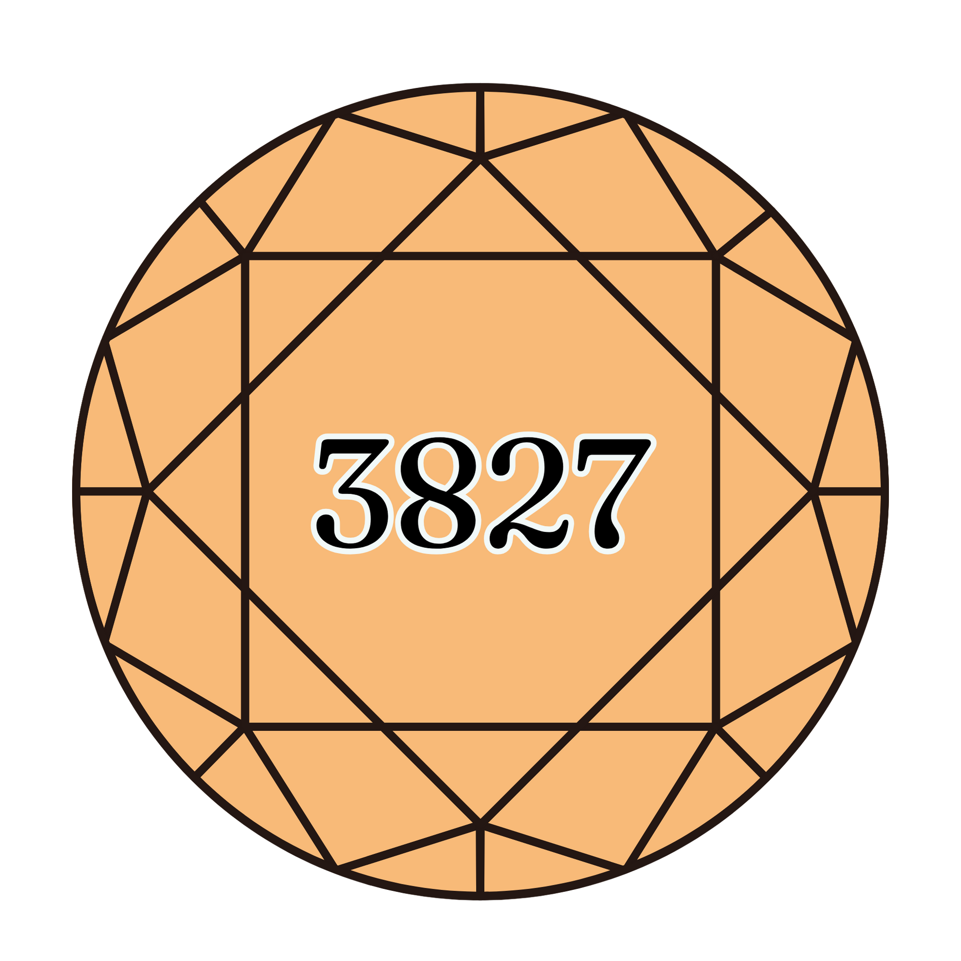 True North Diamond Art Round Diamond Drills 3827 - Pale Golden Brown - Round Bulk Diamond Drills