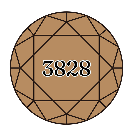 True North Diamond Art Round Diamond Drills 3828 - Hazelnut Brown - Round Bulk Diamond Drills