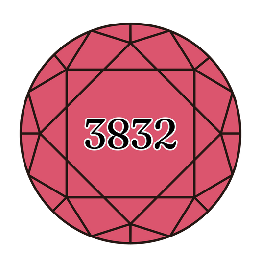 True North Diamond Art Round Diamond Drills 3832 -  Medium Raspberry - Round Bulk Diamond Drills