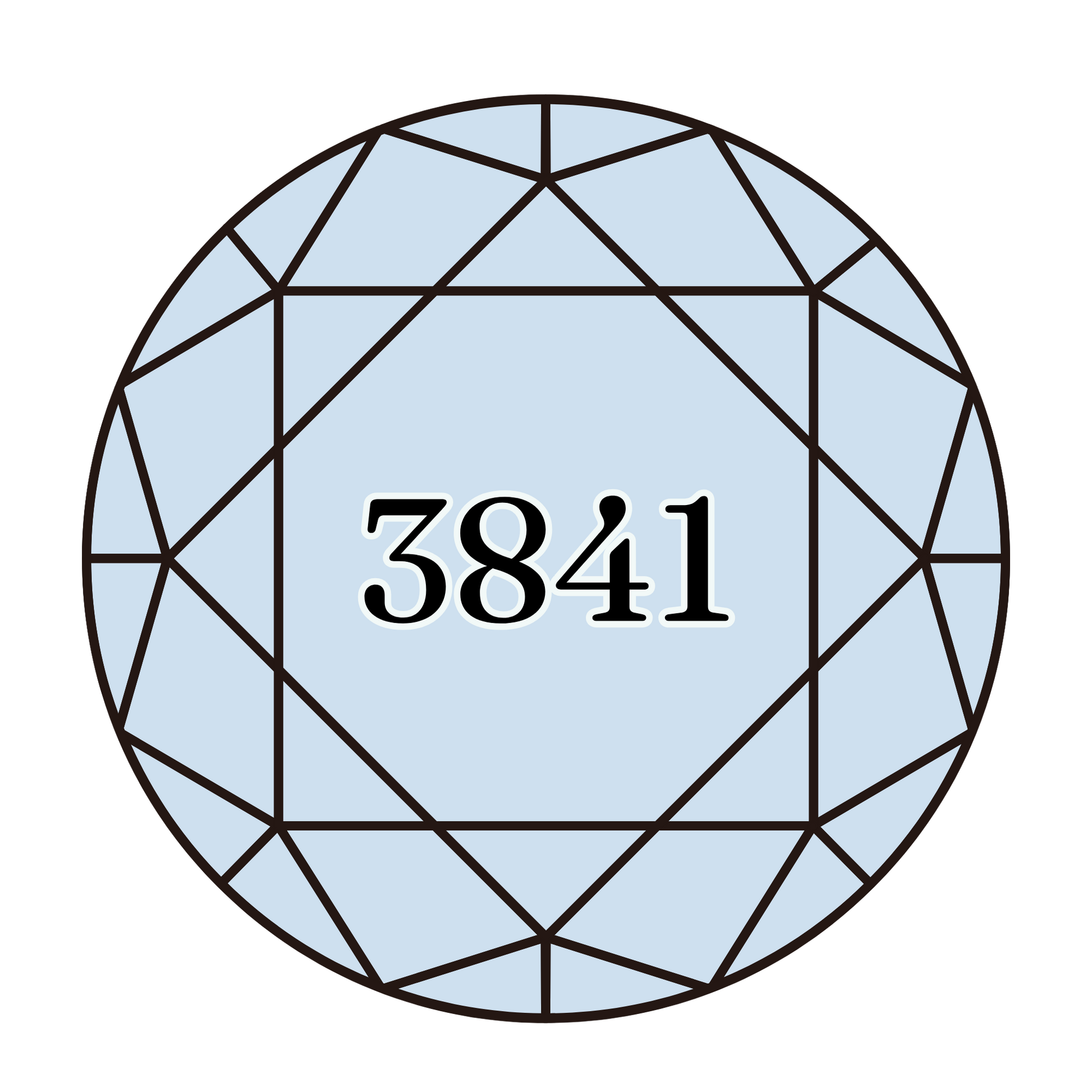 True North Diamond Art Round Diamond Drills 3841 - Pale Baby Blue - Round Bulk Diamond Drills