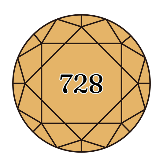 True North Diamond Art Round Diamond Drills 728 - Topaz - Round Bulk Diamond Drills