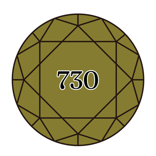 True North Diamond Art Round Diamond Drills 730 - Very Dark Olive Green - Round Bulk Diamond Drills