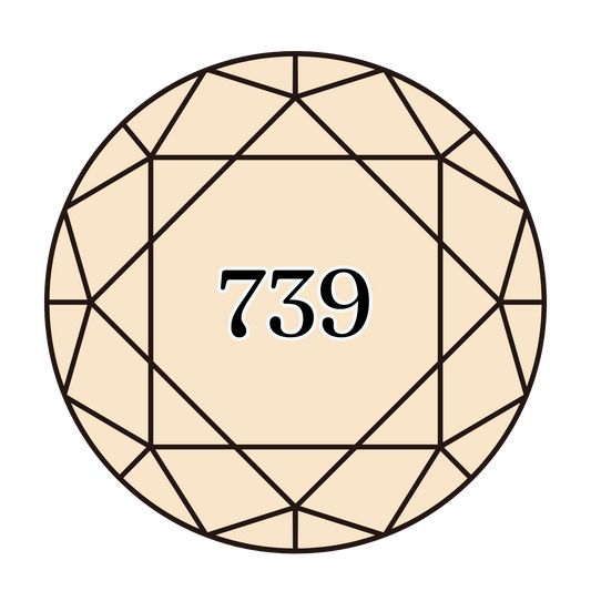 True North Diamond Art Round Diamond Drills 739 - Ultra Very Light Tan - Round Bulk Diamond Drills