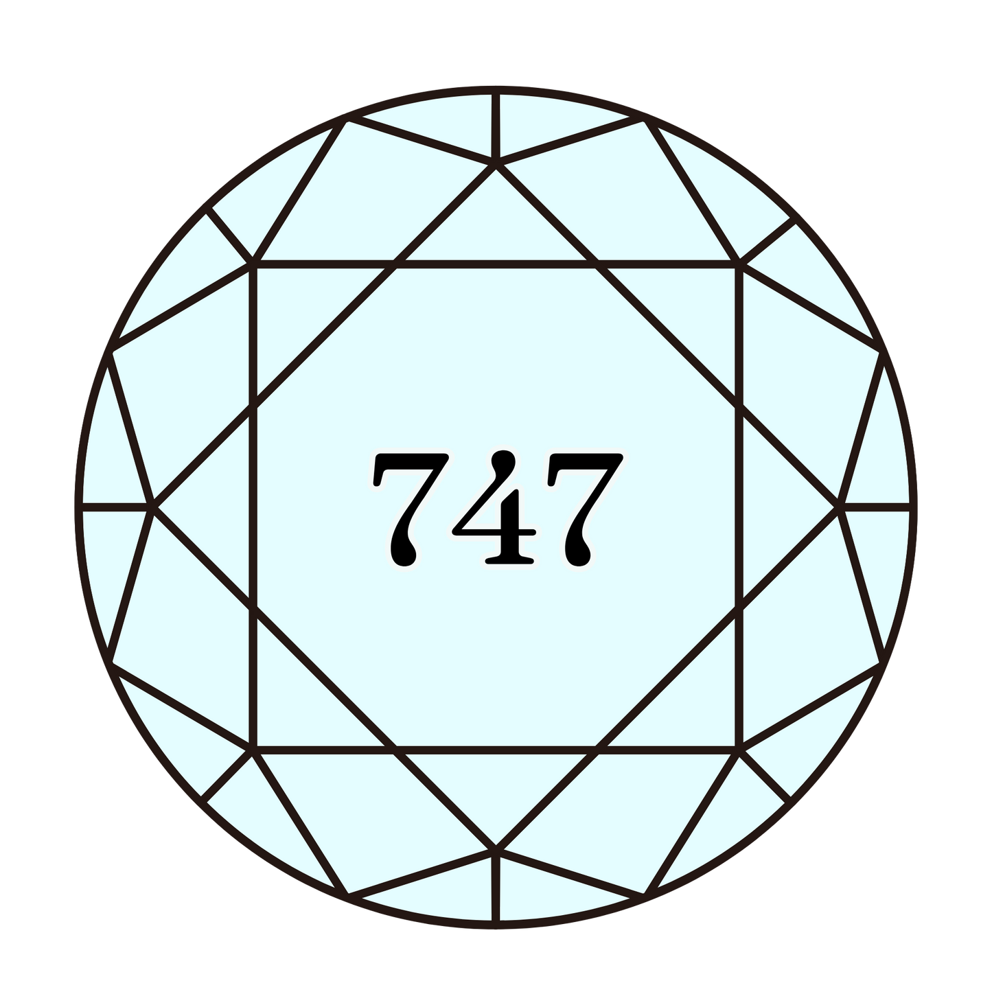 True North Diamond Art Round Diamond Drills 747 - Very Light Sky Blue - Round Bulk Diamond Drills