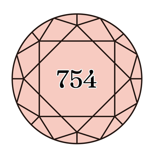 True North Diamond Art Round Diamond Drills 754 - Light Peach - Round Bulk Diamond Drills