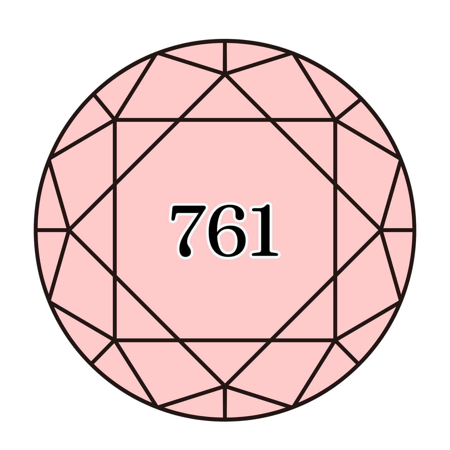 True North Diamond Art Round Diamond Drills 761 - Light Salmon - Round Bulk Diamond Drills