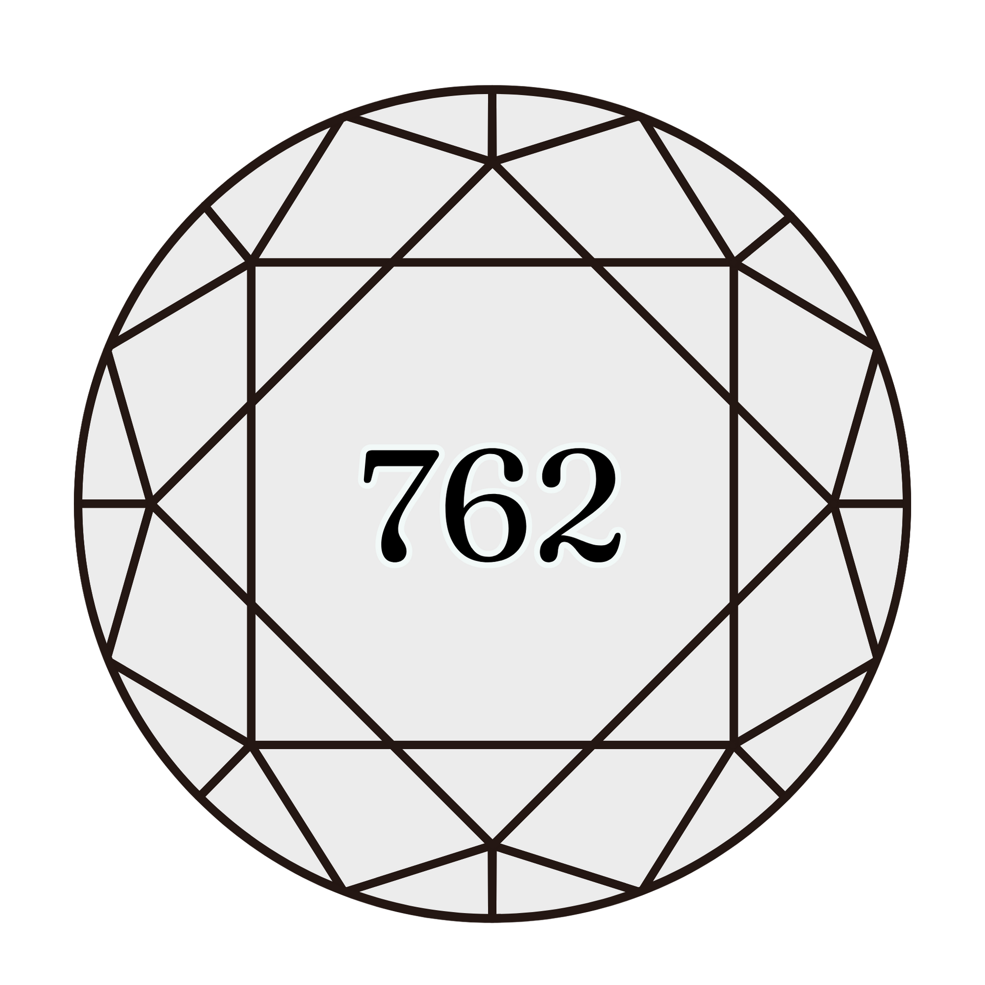 True North Diamond Art Round Diamond Drills 762 - Very Light Pearl Grey - Round Bulk Diamond Drills