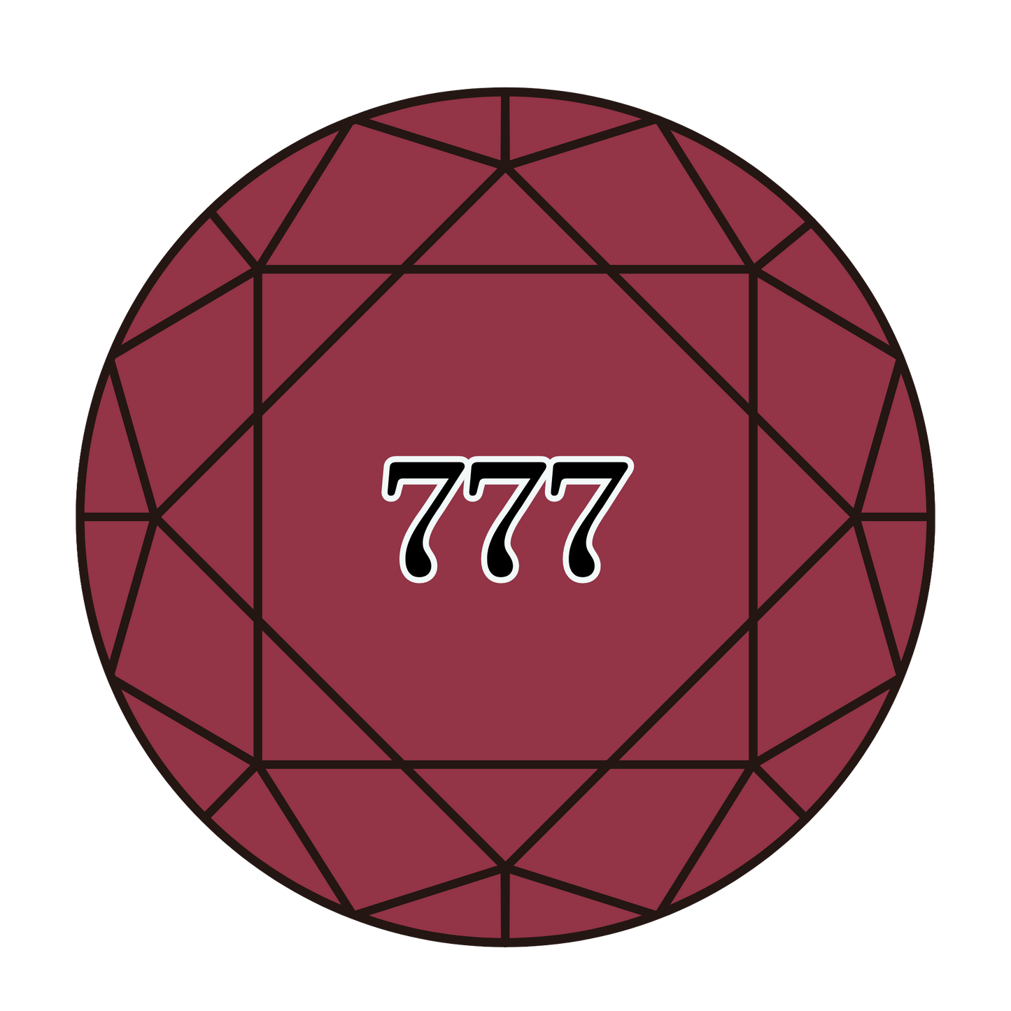 True North Diamond Art Round Diamond Drills 777 - Very Dark Raspberry - Round Bulk Diamond Drills