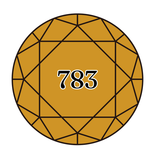 True North Diamond Art Round Diamond Drills 783 - Medium Topaz - Round Bulk Diamond Drills