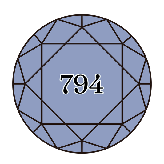 True North Diamond Art Round Diamond Drills 794 - Light Cornflower Blue - Round Bulk Diamond Drills