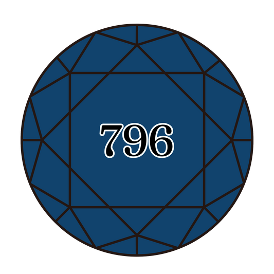 True North Diamond Art Round Diamond Drills 796 - Dark Royal Blue - Round Bulk Diamond Drills