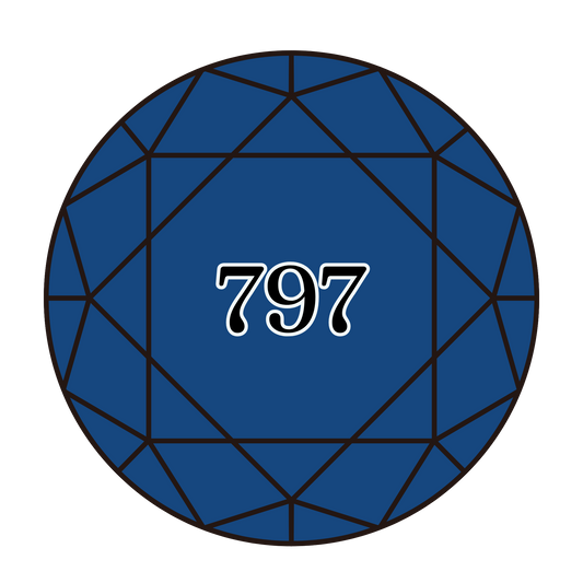 True North Diamond Art Round Diamond Drills 797 - Royal Blue - Round Bulk Diamond Drills