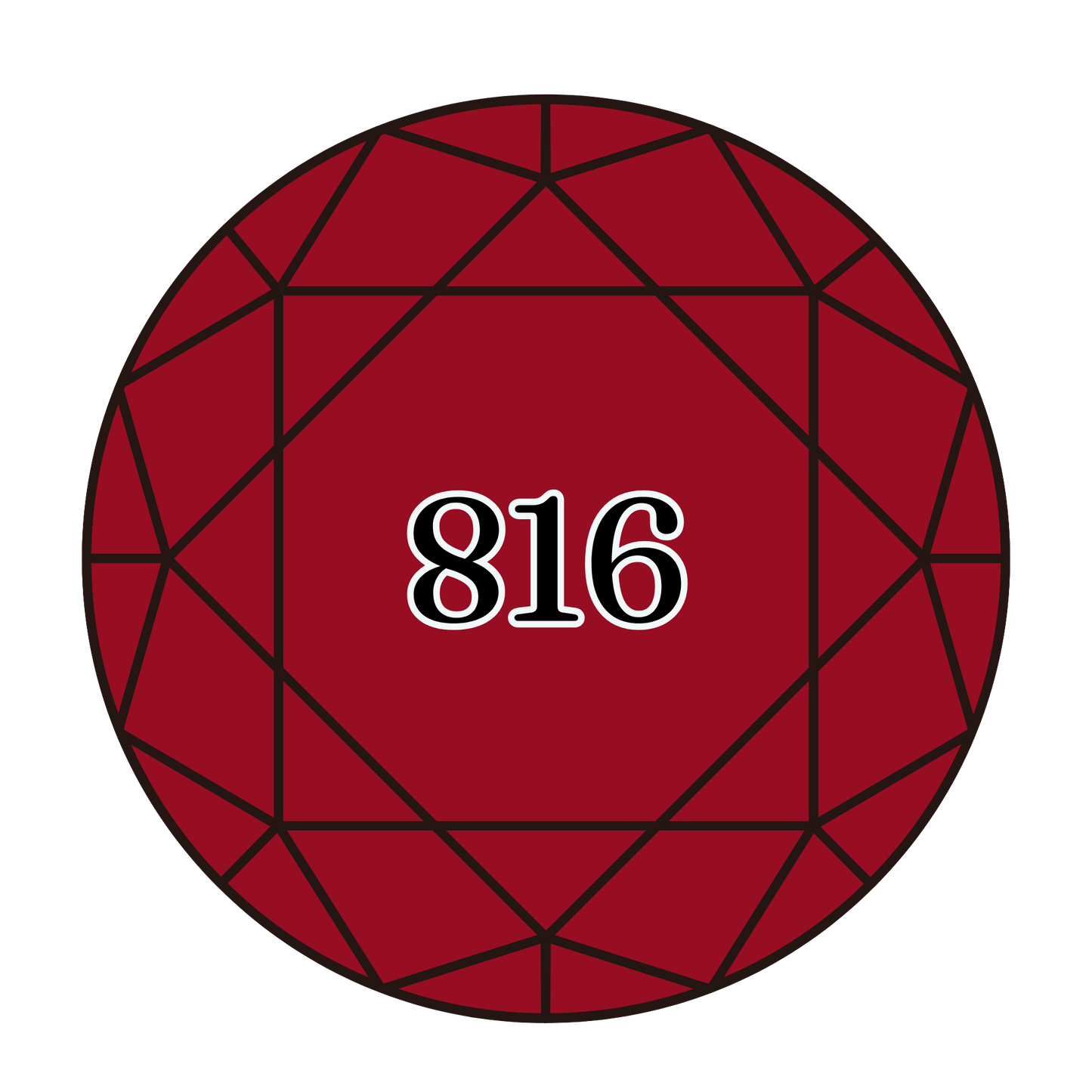 True North Diamond Art Round Diamond Drills 816 - Garnet - Round Bulk Diamond Drills