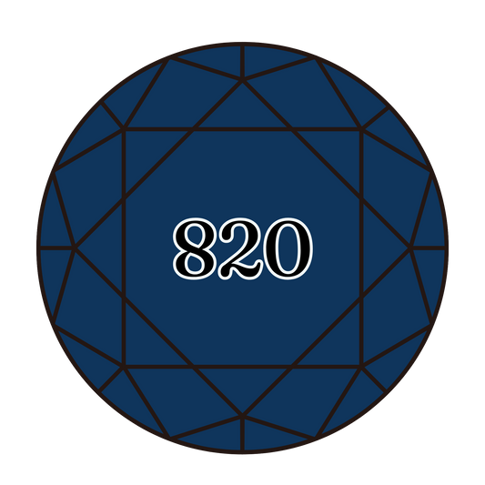 True North Diamond Art Round Diamond Drills 820 - Very Dark Royal Blue - Round Bulk Diamond Drills