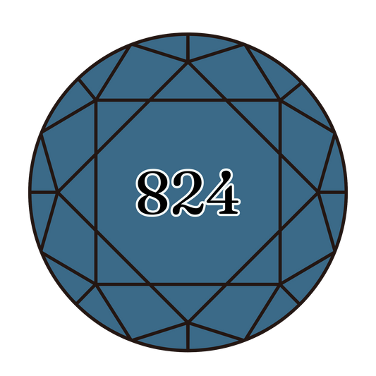 True North Diamond Art Round Diamond Drills 824 - Very Dark Blue - Round Bulk Diamond Drills