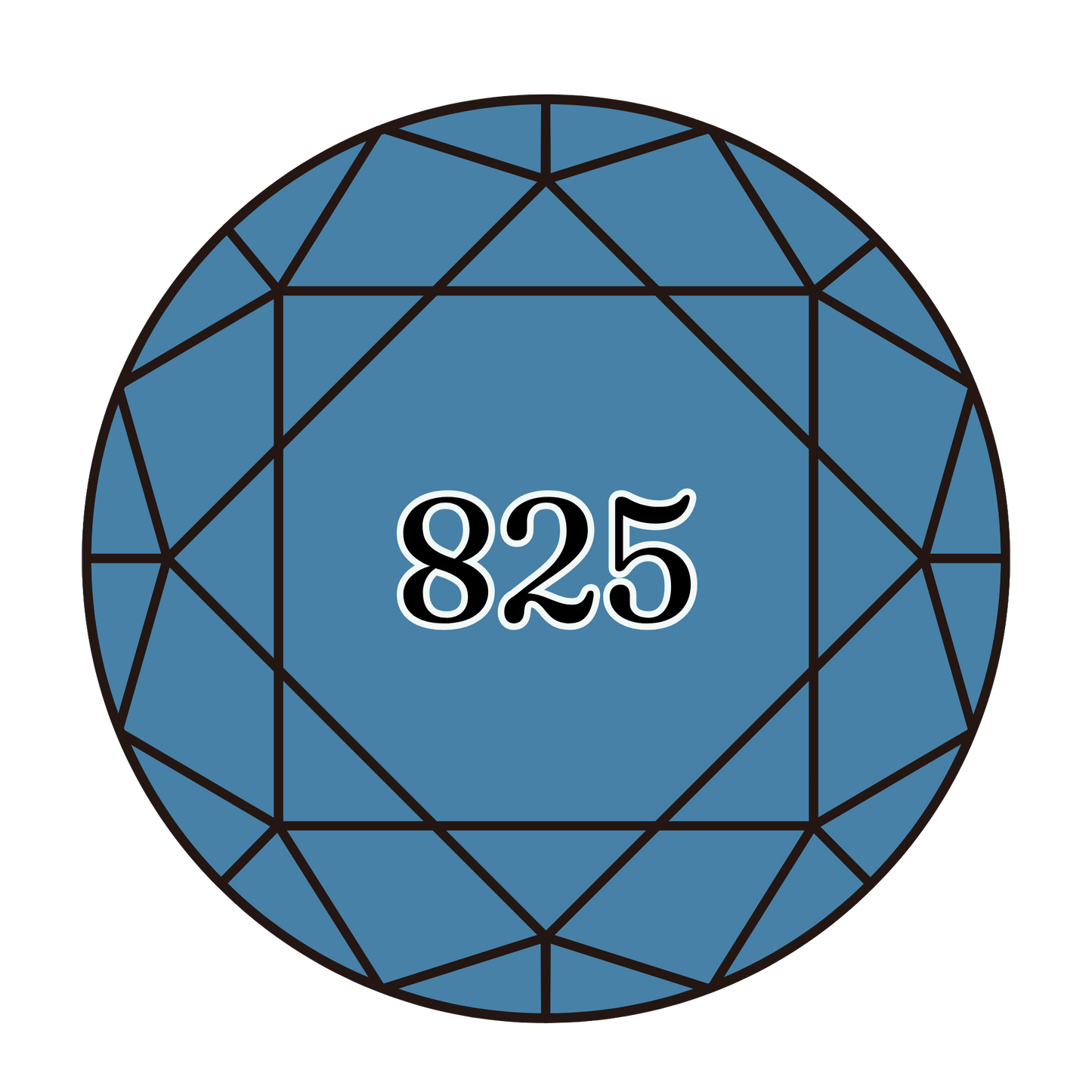 True North Diamond Art Round Diamond Drills 825 - Dark Blue - Round Bulk Diamond Drills