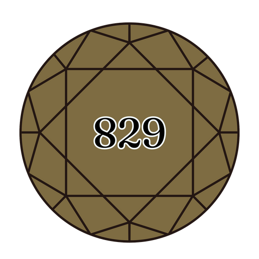 True North Diamond Art Round Diamond Drills 829 - Very Dark Golden Olive - Round Bulk Diamond Drills