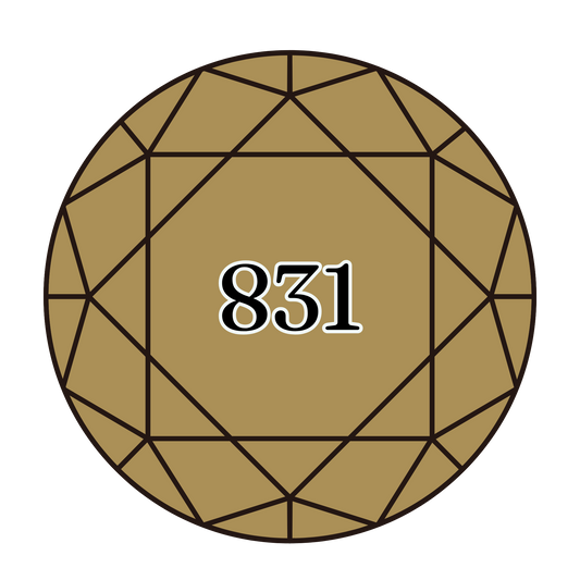 True North Diamond Art Round Diamond Drills 831 - Medium Golden Olive - Round Bulk Diamond Drills