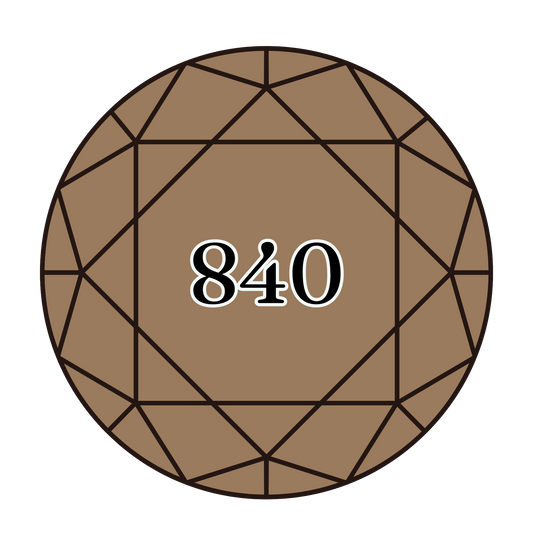 True North Diamond Art Round Diamond Drills 840 - Medium Beige Brown - Round Bulk Diamond Drills